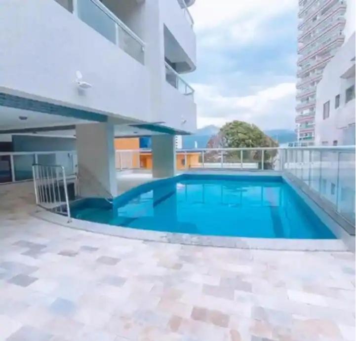 Apto Com Vista Mar E Sacada Gourmet Praia Grande  Exterior foto